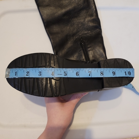 Stuart Weitzman Hilo Boots Black Leather - Picture 11 of 12